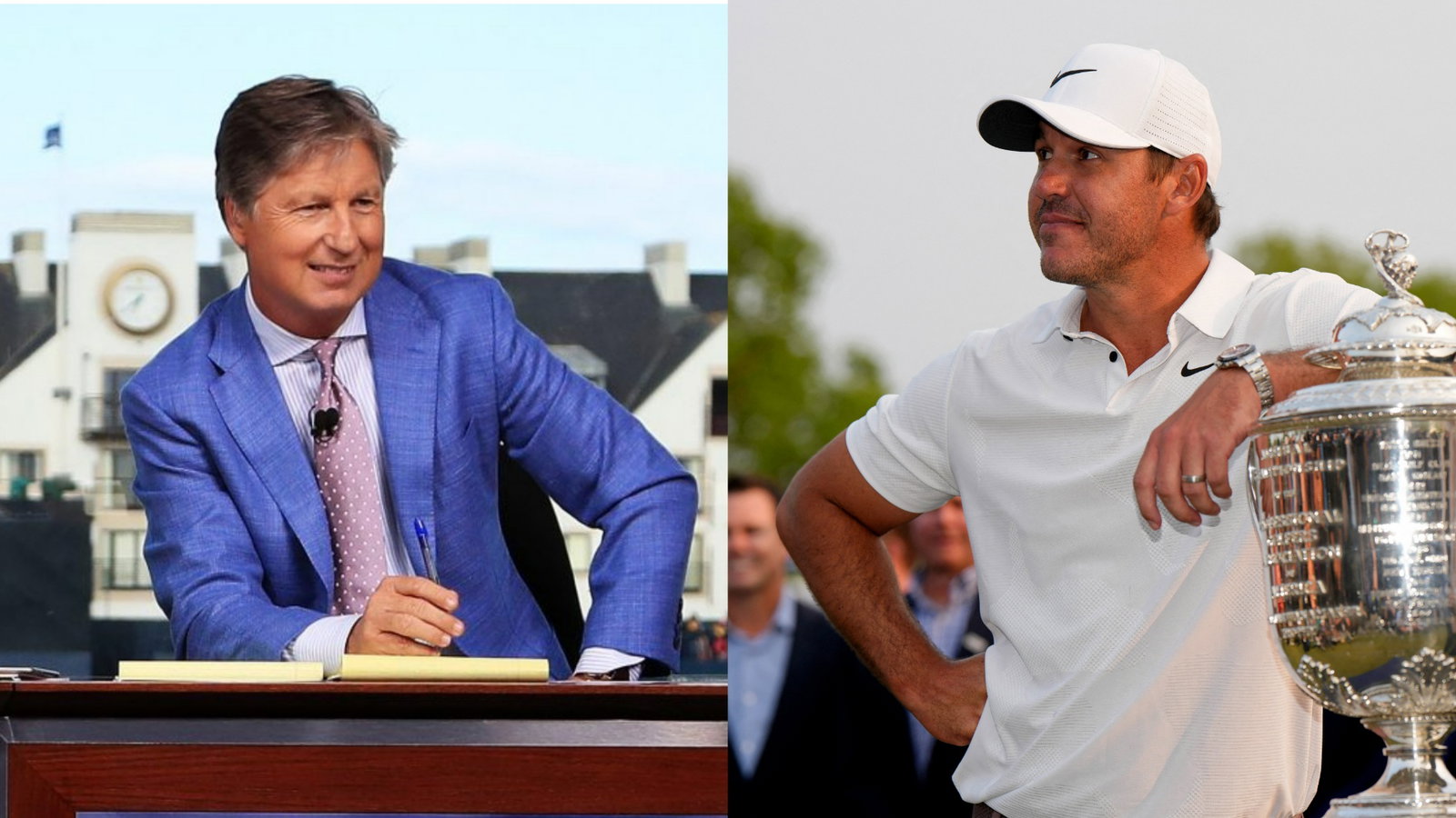 WATCH: LIV Golf's biggest critic 'bodied' by Brad Faxon after hilarious standoff